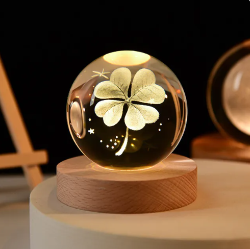 3D Night Crystal Ball
