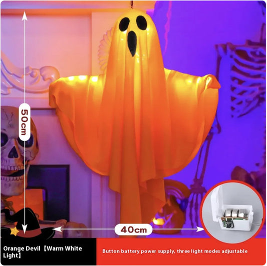 Glowing Scream Ghost Decor