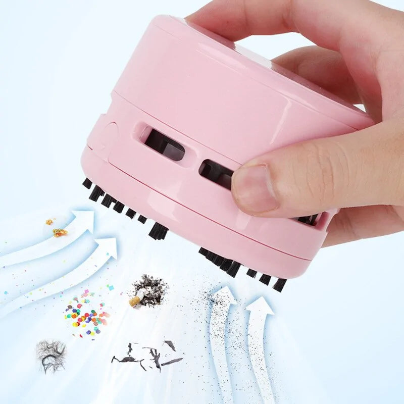 Portable Cordless Desk Vacuum Cleaner